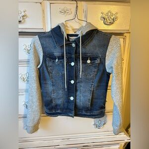 Wallflower Hooded Jean Jacket